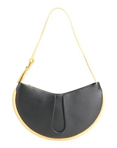 Themoirè Woman Shoulder Bag Black Size - Textile Fibers