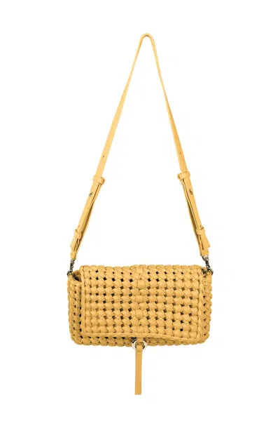 Themoirè Women's Asteri Knots Eco-fabric Shoulder Bag In Chai Tea In Multi