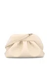 Themoirè Vegan Fabric Clutch Shell Color In Sand
