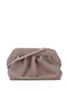 Themoirè ' Women's Bios Pleated Clutch Bag In Green