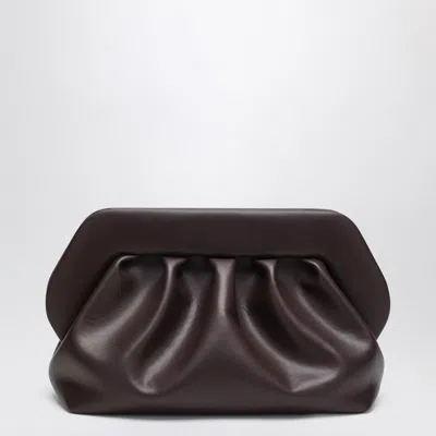 Themoirè Women's Medium Bios Clutch Ebony In Brown