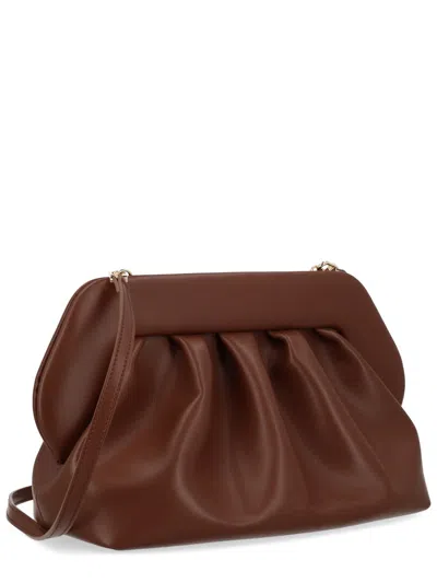 Themoirè Women's Ruched Shoulder Bag In Brown