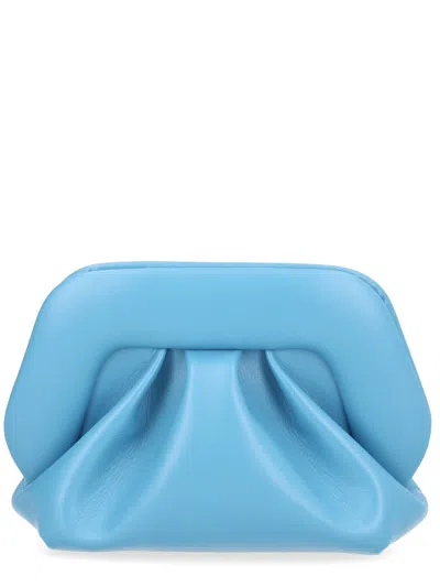 Themoirè Women's Structured Clutch Bag In Azure