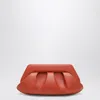 Themoirè Tia Clutch In Brown