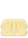 Themoirè Bios Soft Structured Ruched Handbag In Yellow