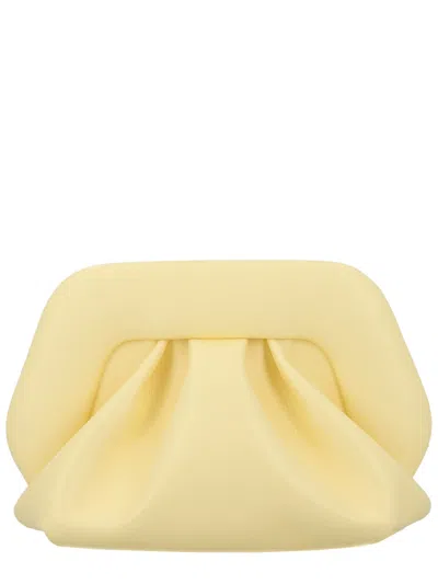 Themoirè Yellow Polyurethane Recycled Pre Consumer Other Recycled Post Consumer Polyester Handbag