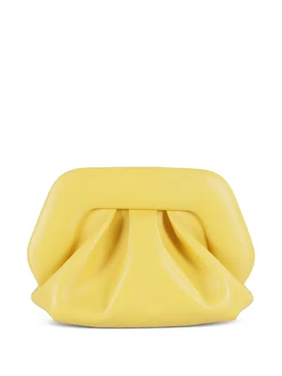 Themoirè Yellow Tia Clutch