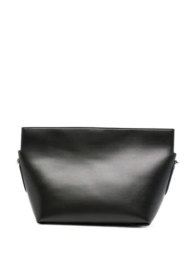 Themoire' Zoe Shoulder Bag In Black