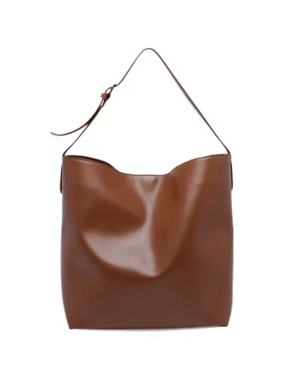 Themoirè Zoe Shoulder Bag In Brown