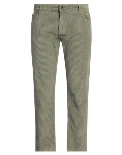 The.nim Standard The. Nim Standard Man Pants Military Green Size 38 Cotton, Elastane