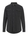 The.nim Standard The. Nim Standard Man Shirt Lead Size L Cotton, Elastane In Grey