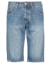 The.nim The. Nim Man Denim Shorts Blue Size 34 Cotton In Blue