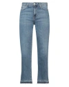 The.nim The. Nim Standard Woman Jeans Blue Size 27 Cotton, Elastane In Blue
