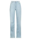 The.nim The. Nim Standard Woman Jeans Blue Size 32 Cotton, Elastomultiester, Elastane In Blue