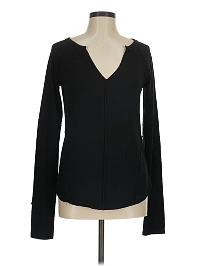 Pre-owned Theo & Spence Cardigan Sweater In Black