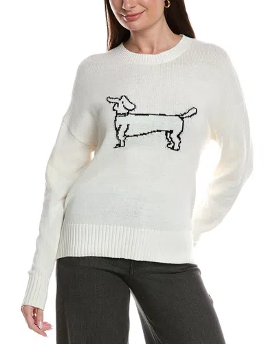 Theo And Spence Doxin Sweater In White