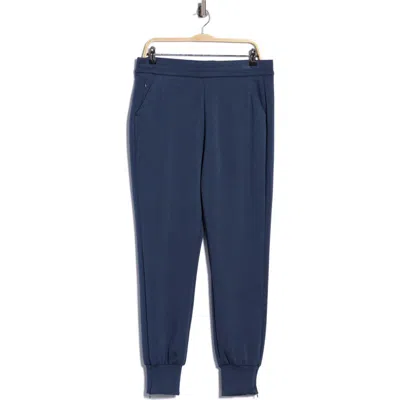 Theo And Spence Jagger Joggers In Blue