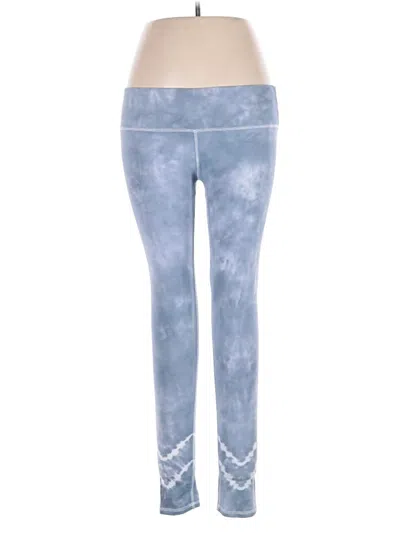 Pre-owned Theo & Spence Yoga Pants In Blue