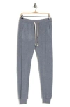 Theo And Spence Yummy Pocket Brushed Knit Joggers In Slate
