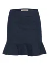 Theo By Tim Van Steenbergen Ruffled-hem Skirt