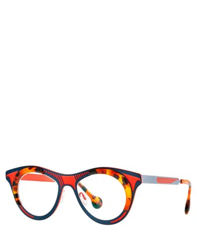 Theo Eyeglasses Debbie 433 C 353+305+brown Dalmatian In Crl