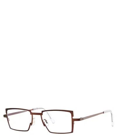 Theo Eyeglasses Sender 098 Burnt Shadow Matte In Crl