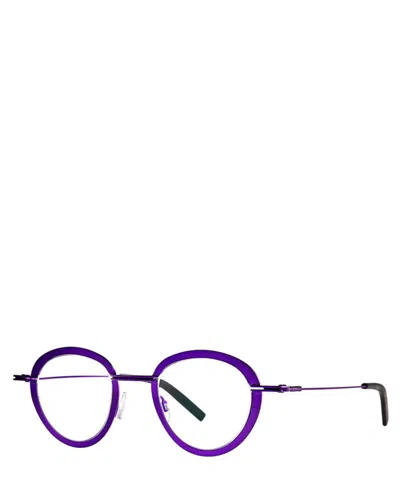 Theo Eyeglasses Sensational 304 Fluo Purple In Crl
