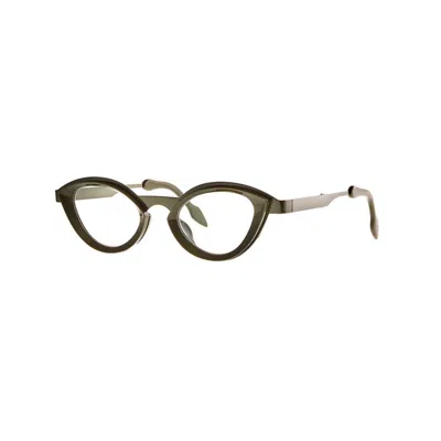 Theo Eyewear Eye 008 Sanremo Green + Solid Musk Green