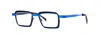 Theo Eyewear Eyeglasses In Black/blue