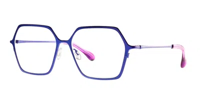 Theo Eyewear Eyeglasses In Blue