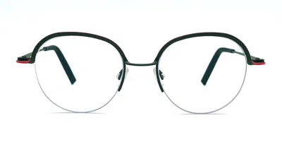 Theo Eyewear Eyeglasses In Green