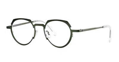 Theo Eyewear Eyeglasses In Blue Navy
