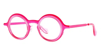 Theo Eyewear Eyeglasses In Pink
