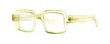 Theo Eyewear Eyeglasses In Transparent Yellow