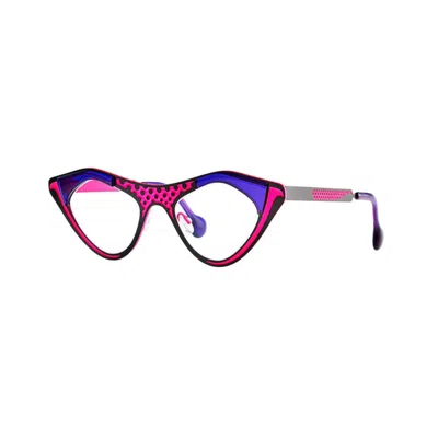 Theo Eyewear Liz 445 C 5+306+transparent Orchid445 In Multi