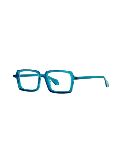 Theo Eyewear Mille +86 Glasses In Blue
