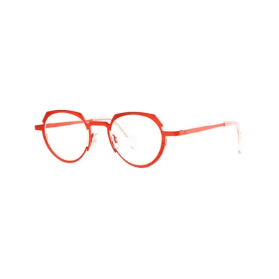 Theo Eyewear Receiver 514 Italian Rosso Cavallino N25/1