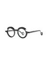 Theo Eyewear Sara - Pixel Black Glasses