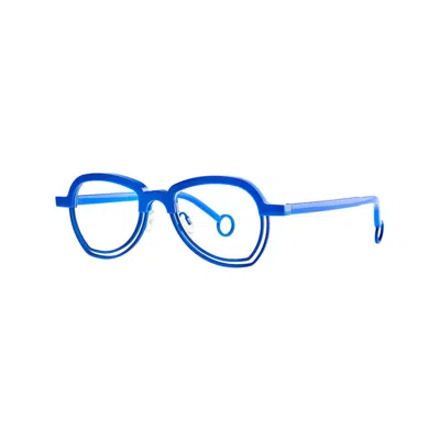 Theo Eyewear Slinger Col. 9blu In Blue