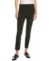 Theo The Label Aphrodite Techno Button Pant In Black