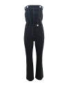 Theo The Label Aphrodite Techno Strapless Jumpsuit In Black