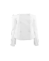 Theo The Label Daphne Off In White