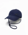 Theo The Label Demeter Petasos Messenger Cap In Blue