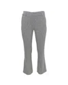 Theo The Label Eris Baby Houndstooth Pant In Gray