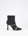 Theo The Label Women's Black Harpina Double-strap Boot In Black