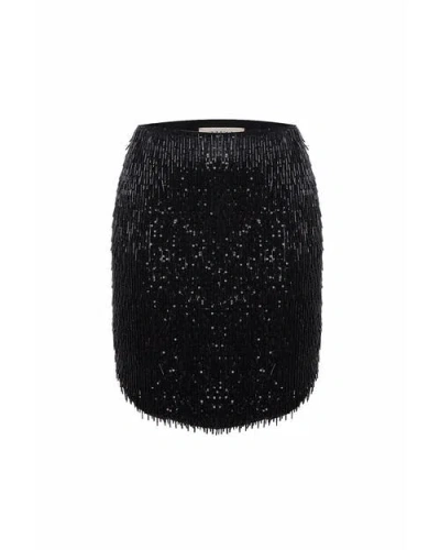 THEO THE LABEL THEO THE LABEL KLEIO SEQUIN SKIRT