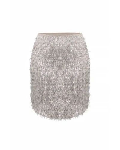 THEO THE LABEL THEO THE LABEL KLEIO SEQUIN SKIRT