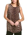Theo The Label Women's Kores Leopard Tank In Brown