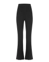 Theo The Label Gaia Grommet Belt Cropped Boot Pant In Black