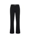 Theo The Label Women's Black Aphrodite Bootcut Pant In Black